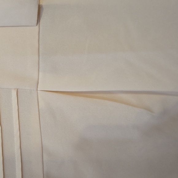 ADIVA, Blouse, Top, Shirt, Lg, Elegant, Cream, Ivory, Lace, Button cuffs, Pleats - Picture 10 of 13